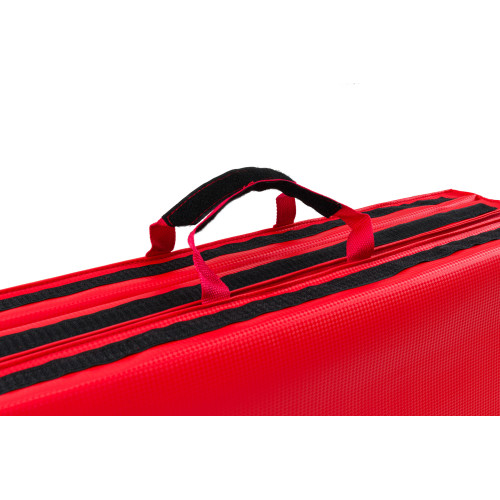 Мат гімнастичний  Hop-Sport HS-065FM 5cm red - фото №5